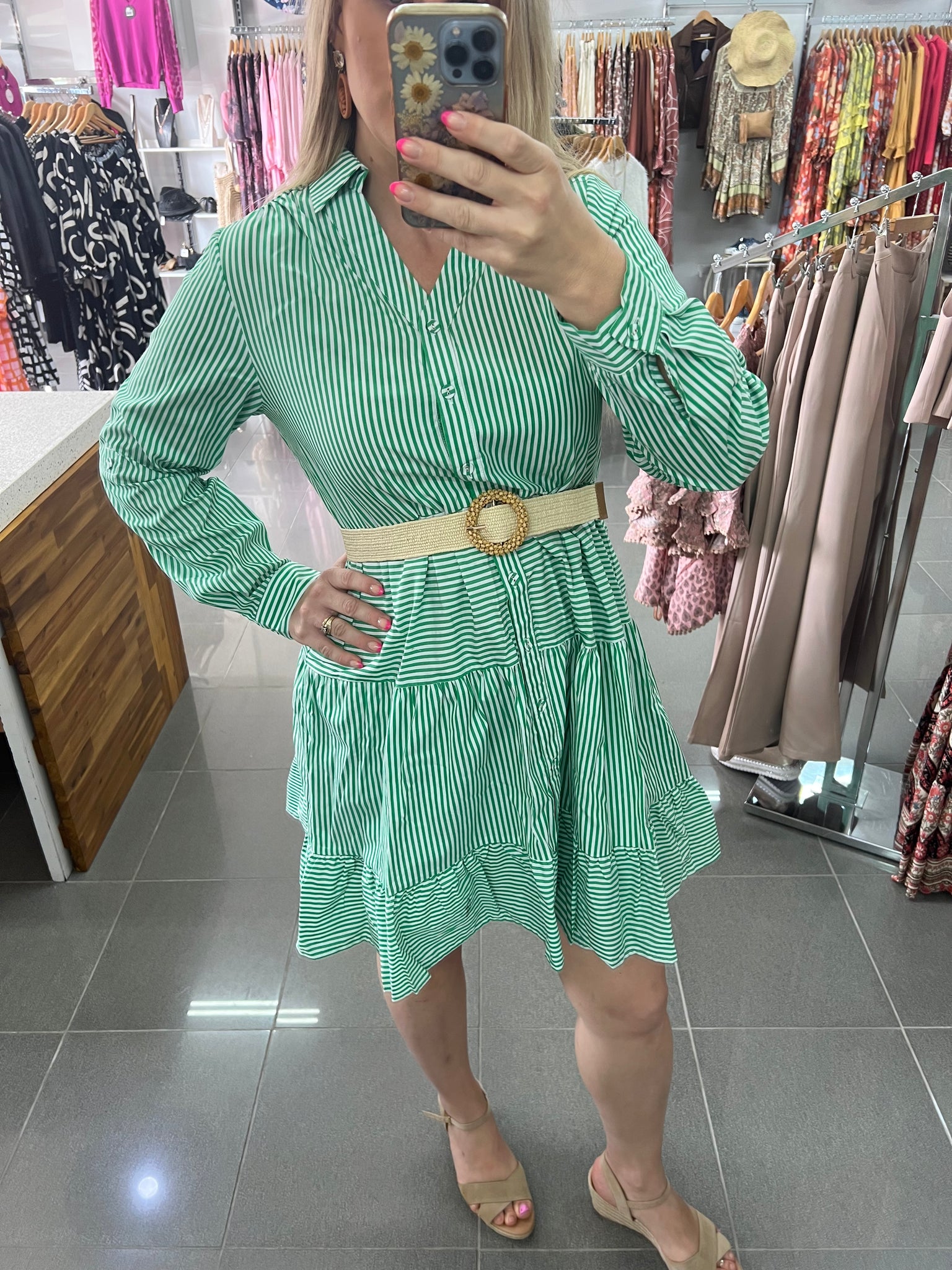 Sammy dress green